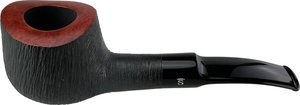 Pfeifen Serienpfeifen  Stanwell Revival Modell 11 brushed black rustico Danish Design