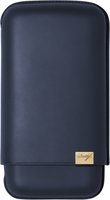 Davidoff Kalbsleder Zigarrenetui XL-3 Iconic Blau/Gold (51003712)