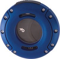 Zigarrenzubehör Schneider  Xikar blau mit schwarzen Klingen (403BL)