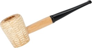Missouri Meerschaum Corn Cob Pipes Washington STRAIGHT (with filter)