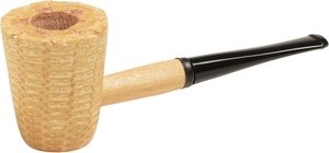 Missouri Meerschaum Corn Cob Mark Twain STRAIGHT (mit Filter)