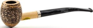 Missouri Meerschaum Corn Cob Cobbit Shire Black Shimmer Standard BENT (ohne Filter)