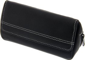 Pfeifenzubehör Pfeifentaschen  Big Ben Kombibeutel für 1 Pfeife Leder schwarz (745900010)