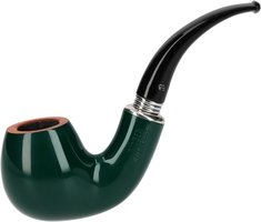 Pfeifen Serienpfeifen  Big Ben Green polish silver Modell 200 nature Top