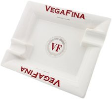 Zigarrenzubehör Aschenbecher  VegaFina Weiß viereckig