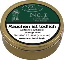 House of Smoke Pipe tobacco No. 1 Burley Blend 50g Dose (78885)