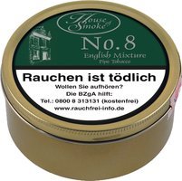House of Smoke Pipe tobacco No. 8 English Mixture 100g Dose (ehemals English Blend Gentleman's Pleasure) 61592