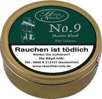 House of Smoke Pipe tobacco No. 9 Master Blend 50g Dose (96481)
