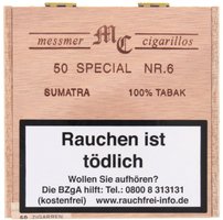 Kleinlagel Zigarillos MC Special No. 6 Sumatra (Cigarillo/ 50er Holzkiste)