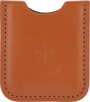 Les Fines Lames Cigar Stand Chrom mit Lederetui Tan