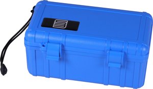Zigarrenzubehör Humidor  Passatore S3 acryl blau für ca. 10-15 Zigarren (560861)
