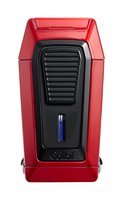Zigarrenzubehör Feuerzeug  Colibri rot/schwarz (295304)
