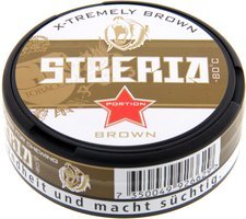 Tabak Kautabak  GN Tobacco Siberia Power Portion Brown
