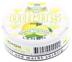 Tabak Kautabak  GN Tobacco Odens White Portion Lemon