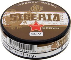 Tabak Kautabak  GN Tobacco Siberia Slim Brown Ice Cold Power