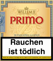 Zigarillos Niederlande  Willem II Primo Gold Panatelas