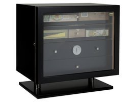 Zigarrenzubehör Humidor  Adorini Deluxe Black (8053)