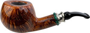 Pfeifen Freehand Pfeifen  Neerup Boutique Group 5 (Nr. 32) Malachit Silber