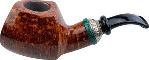 Pfeifen Freehand Pfeifen  Neerup Boutique Group 5 (Nr. 33) Malachit Silber