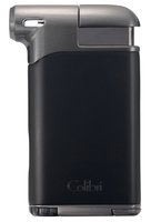 Pfeifenzubehör Pfeifenfeuerzeug  Colibri schwarz/gunmetal (294587)