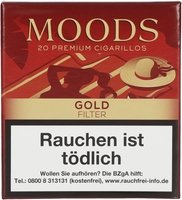 Zigarillos Deutschland  Moods Gold Filter (20er)