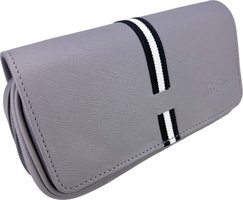 Pfeifenzubehör Pfeifentaschen  Guy Janot 2er grey Saffiano (6547)