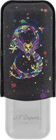 Zigarrenzubehör Etui  S.T. Dupont 2er Dragon noir/chrome (183277)