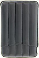 Zigarrenzubehör Etui  Martin Wess 5er Corona SCHWARZ  (MW X 5 BK)