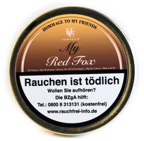 HU Tobacco Hommage to my friends My Red Fox 50g Dose