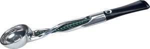 Falcon Pipe System Shank Stem twisted silver/green (352048) Limited Edition