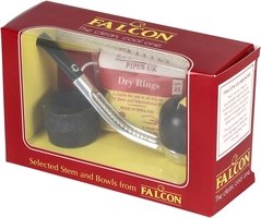 Pfeifen Pfeifen Sets  Falcon Gebogen Glatt Genoa