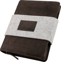 Zigarrenzubehör Etui  UCE Wasserbüffel Braun Groß