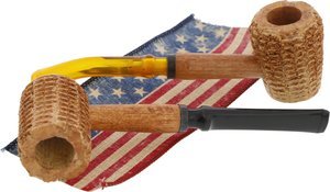 Pfeifen Pfeifen Sets  Missouri Meerschaum Let Freedom Ring (Geschenkpackung mit 2 Pfeifen)