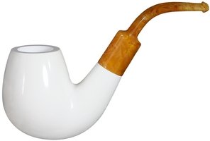 Pfeifen Serienpfeifen  A. Bauer Bent Sattel