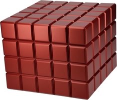 Zigarrenzubehör Humidor  Colibri Cube red (562613)