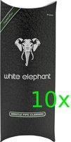 Pfeifenzubehör Pfeifenreiniger  White Elephant 10er Sparpack - Bristle (80 Stück)