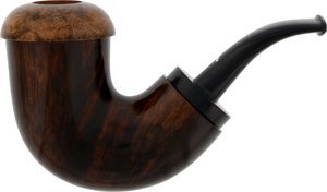 Pfeifen Freehand Pfeifen  Caminetto Group 3 Reverse Calabash (interne Nr. 5)