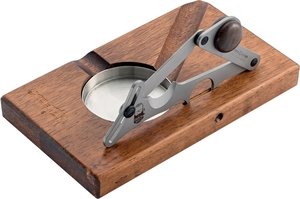 Fox Knives Cigar Cutter Cutter Stainless Steel with ashtray (749/1SM)