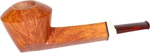Pfeifen Freehand Pfeifen  Romeo Pipe Bulldog Square Shank (Interne Nr.24)