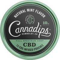 Tabak Kautabak  Cannadips Natural Mint Flavor