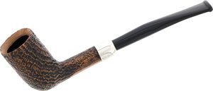 Pfeifen Serienpfeifen  Peterson Sandblast 124 Fishtail ohne Filter