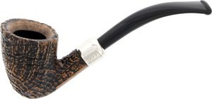 Pfeifen Serienpfeifen  Peterson Sandblast 127 Fishtail ohne Filter