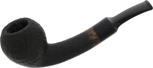 Pfeifen Serienpfeifen  Lasse Skovgaard Bent Apple schwarz 9mm (No. 3)