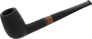 Pfeifen Serienpfeifen  Lasse Skovgaard Billiard schwarz 9mm (No. 7)
