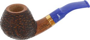Pfeifen Freehand Pfeifen  Stefano Santambrogio Bent Brandy Rustic No. 63