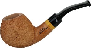 Pfeifen Freehand Pfeifen  Stefano Santambrogio Rustic Natural medium (interne Nr. 222)