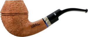 Pfeifen Freehand Pfeifen  Stefano Santambrogio Rustic Natural Big (interne Nr. 312)