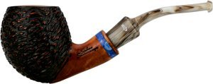 Pfeifen Freehand Pfeifen  Stefano Santambrogio Rustic Big (interne Nr. 348)