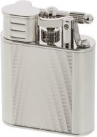 Zigarrenzubehör Feuerzeug  Dunhill Moire Texture Palladium Plate (DU21RRT1141049TU)