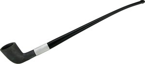 Pfeifen Serienpfeifen  Old German Clay Pipes Ton Dublin Reading schwarz 9mm #R20